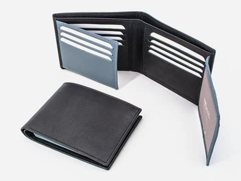Cartera americana en piel