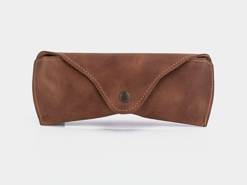 Funda de gafas en piel