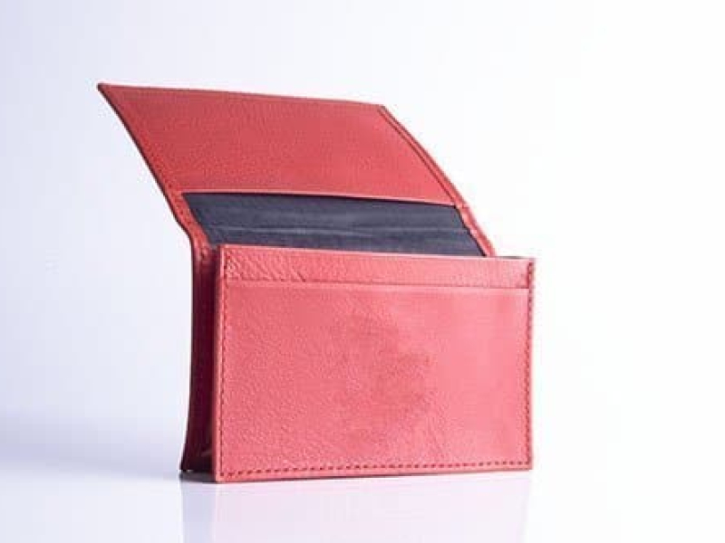 Funda para tarjetas en piel